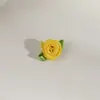 C Rosa de Fita Flor de Fita Acessório de Cabelo Flor de Lingerie Acessórios de Roupa Decoração de Caixa de Doces de Casamento Caixa de Presente Embalagem
