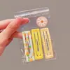 Pinza para el Cabello de Esmalte con Forma de Estrella de Dopamina de Color Caramelo para Mujer, Pinza para Flequillo Lateral, Pasador, Pinza Pequeña para el Cabello, Accesorio para el Cabello