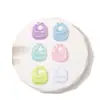 Tela Coreana de Dibujos Animados con Relieve Ultrasónico Bufanda Delantal Pequeño Fresco Accesorios Decorativos para Muñecas Pasador Hecho a Mano DIY