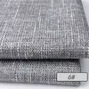 Tecido Espesso de Linho Sintético, Tecido de Algodão e Linho para Estofamento de Sofá, Capas de Almofada, Toalhas de Mesa, Capas de Carro, Almofadas de Assento, Reforma de Bagagem, Estofamento Macio, Luxo Leve