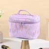 Nova Bolsa de Maquiagem Combinada Portátil para Viagem Bolsa de Maquiagem de Grande Capacidade Bolsa de Armazenamento de Maquiagem Atacado Bolsa de Lavar
