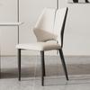 Silla de comedor ligera de lujo, silla para el hogar, silla moderna para hotel, taburete informal para cafetería o restaurante, taburete con respaldo, taburete de tocador para celebridades de Internet.