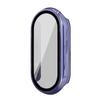 Adecuado para Funda Protectora Xiaomi Mi Band 11, Funda Xiaomi Smart Band 10, Funda Integrada con Película Templada, No Requiere Adhesivo