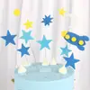 Dia das Crianças Decoração de Bolo para Assar Dinossauro Desenho Animado Menino Monstrinho Decoração de Bolo Menino Herói Sobremesa