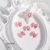 Acessórios de nail art da moda com tema Sailor Moon: Decorações de unhas em formato de coração com strass, brilhantes, versáteis e tridimensionais, disponíveis para atacado
