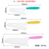 Cuchillo de Fruta de Plástico para Niños, Cuchillo para Pan Tostado, Cuchillo para Pasteles, Cuchillo Pelador de Verduras, Cuchillo para Suplementos Alimenticios de Bebé, Cuchillo para Cortar Verduras