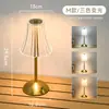 Amazon Especializada em Luminárias de Mesa de Metal LED Nórdicas, Simples para Quarto e Cabeceira, Atmosfera, Luzes Noturnas Recarregáveis por USB com Recursos Reguláveis