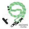 Cordão para Celular, Transversal, Alça de Celular Ajustável de 8mm, Cordão Trançado de Poliéster, Multicolorido, Cordão com Toque de Luxo, Corrente para Celular