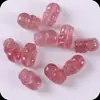 Cristal de Fresa Natural Pixiu Joyería de Cristal DIY Cuentas de Transferencia de Fortuna Accesorios Material Colgante de Año Nuevo Hecho a Mano Colgante