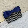 Presilha de cabelo com dentes para franja e fios soltos, ferramenta de styling de cabelo coreana, grampo de cabelo de laço invertido para meninas e crianças DIY