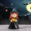 Adornos Miniatura de Resina para Halloween, Accesorios DIY de Bola de Cristal, Calabaza Fantasma Lindas Decoraciones Festivas