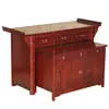 Mesa de altar de madera maciza para uso doméstico, estilo moderno simple, adecuada para adorar a Guan Gong y al Dios de la Riqueza, mesa de ofrendas y mesa de incienso