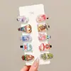 Pinza para el Cabello Estilo Coreano para Bebé, Pinza para Flequillo de Niños, Pinza Lateral para el Cabello, Pinza para la Frente de Niña, Adorno para la Cabeza y Accesorios para el Cabello Lindos