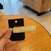 Novo Grampo de Cabelo Korean Dongdaemun Light Luxury Cheio de Diamantes BB, Acessório de Cabelo Exquisito e Doce para Franja de Menina