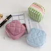 Bolsa de Almacenamiento de Algodón Sanitario de Gran Capacidad para Niñas Bolsa de Viaje Portátil para Toallas Sanitarias Mensuales para Niñas Monedero Bolsa Roja