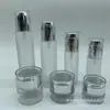 Garrafa de vidro personalizada de fábrica para cosméticos 20ml 30ml 50ml, frasco para loção, frasco para sérum