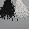 Cuerda para Etiqueta de Prenda, Cuerda de Poliéster para Inserción Única de Bolsa, Cuerda Cuadrada Blanca para Colgar, Cuerda Universal para Colgar, En Stock