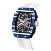 Reloj Popular Transfronterizo, Correa de Nailon Ultra Delgada en Forma de Barril, Reloj de Hombre de Moda, Reloj de Cuarzo, Reloj de Hombre Nuevo
