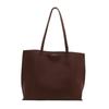 Bolso de alta clase de gran capacidad para damas 2024 nuevo bolso tote de viaje Chaozhou versátil para el hombro bolso de mujer de color sólido