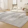Alfombra para sala de estar 2026 nueva de lujo ligero de alta gama para sofá mesa de centro habitación del hogar dormitorio tapete de piso, lavable, no necesita lavado, engrosada