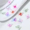 Celebridad de Internet Más Vendido Decoraciones de Uñas Mariposa Decoraciones de Uñas Lazo Accesorios para Uñas DIY Kit de Material para Uñas Portátil Hecho a Mano