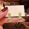Pendientes de Zirconia de Nuevo Estilo Lujo Ligero 2026, Pendientes Versátiles de Moda, Estilo Coreano y Japonés, Pendientes Exquisitos Simples de Moda para Mujer