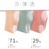 Bragas de Alas de Ángel Sin Costuras Algodón 7A Dobladillo Inferior de la Entrepierna Cintura Plegable Ropa Interior de Encaje para Mujer