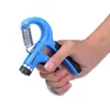 Fortalecedor de agarre de 5-60 kg con contador ajustable mejorado, entrenador de dedos para alivio del estrés, fitness deportivo y ejercicio de fuerza de mano