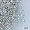 Zircônia Branca Fundo Plano Nail Art Mini Pequena Zircônia Pequena Decorações Mistas Strass de Nail Art Brilhantes Super Brilhantes Atacado