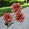 Valle de Huaxi 2026 Nueva Colección: Arreglos en tonos marrones, Serie de 2.5 Yuan, Venta al por mayor de flores artificiales para lugares de boda