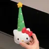Organizador de elásticos de cabelo de gatinho, solução de armazenamento para banheiro, cabide para relógios e joias, item decorativo para decoração de vaso sanitário