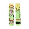 Meias de Palhaço, Meias Masculinas Cartoon de Cano Médio, Fornecimento Transfronteiriço, Meias de Anime Sword Wind, Meias de Skate Personalizadas da Moda, Solado de Toalha