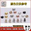 Laiyun Joias DIY Banhado a Cobre Cor 14K Retentor de Cor Contas Espaçadoras para Joias Roda de Joias com Zircônia Micro-incrustada Ly058