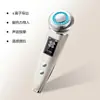 Limpiador EMS Ultrasónico Guía Luz Roja y Azul Rejuvenecimiento Facial Masaje Facial Guía Venta al por Mayor de Fábrica