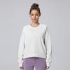 Ropa Casual de Yoga con Cuello Redondo para Uso en Casa y al Aire Libre, Adelgazante, Forrada de Polar, Cálida, Ropa Deportiva de Modal Lavada a la Arena, Ropa de Yoga