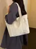 Bolsa de tela de nailon bolsa grande para ir al trabajo bolso de mano multibolsillo bolsa de mamá ligera repelente al agua elegante casual para mujer