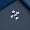 Accesorios de Joyería Antigua Placa de Ácido Acético Flor de Cerezo Estéreo Osmanthus Pasador Colgante Hecho a Mano DIY Material para Carcasa de Teléfono Móvil