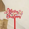 Copyright Ins Wind Feliz Natal Decoração de Bolo em Acrílico Suprimentos para Torta de Natal Plugin de Bolo Bolo de Natal
