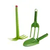 Accesorios para Niños Herramientas de Jardinería Azada de Plástico Suministros para Flores Arar Plantar Juego de Tres Piezas Pala Azada Plantar Flores
