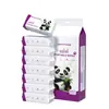 Mini toallitas húmedas, bolsitas pequeñas, toallitas de bolsillo con agua pura, desechables, portátiles, para viajes, toallitas suaves de limpieza, papel, fabricantes al por mayor