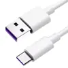 Adecuado para Huawei Honor 5A Cable de Datos P40Pro Mate30 Cable de Carga Súper Rápida Tipo-C Cable de Carga para Teléfono Móvil