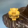 Talla en Madera de Ciprés de Animalitos Lindos, Figura de Oveja Pequeña, Artesanías y Regalos