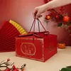 Caixa de Presente de Aniversário, Caixa de Presente para Banquete de Aniversário, Caixa de Presente para Celebrações de Aniversário, Caixa de Presente para Celebrações de Aniversário Melhor que as de Nanshan, Caixa de Presente de Inauguração com Estampa Dourada Atacado