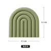 Estera de aislamiento térmico de silicona para el hogar, mantel individual, tapete para cuencos, cazuela, tapete antiescaldamiento para ollas, tapete para cuencos, plato de cena, tapete de mesa resistente a altas temperaturas para tazas