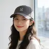 Nueva Gorra de Béisbol Bordada Estilo Coreano que Hace que la Cara Parezca Más Pequeña, Gorra de Béisbol Casual con Visera para Proteger del Sol en Exteriores para Hombres y Mujeres, Sombrero de Sol de Verano para Viajes