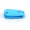 Aplicable a Peugeot 3008 Funda de Silicona para Llave Plegable 3 Llaves Universal Cubierta Antigolpes Cubierta Protectora Antirrobo para Llave de Coche