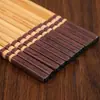 Palitos de Bambu de Luxo Acessível Retrô Palitos Domésticos Naturais Imitação de Madeira Palitos Antibacterianos, à Prova de Mofo e Antiderrapantes Palitos Chineses para Uso Doméstico