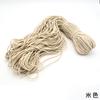Cordón Elástico Redondo de Color Sólido Accesorios para Ropa Banda Elástica Banda Elástica de Goma Simple Cordón Elástico para Cintura de Ropa Venta al por Mayor