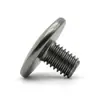Tornillos pequeños, de cabeza plana, de acero al carbono de alta resistencia, hechos a medida, de 2 mm, para aplicaciones no estándar en salas limpias de semiconductores, que requieren precisión y soldadura libre de polvo