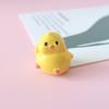 Accesorios tridimensionales de dibujos animados de pollito amarillo pequeño con pegamento de crema, hebilla creativa para zapatos DIY, material, accesorios de resina, joyería hecha a mano, horquilla para el cabello